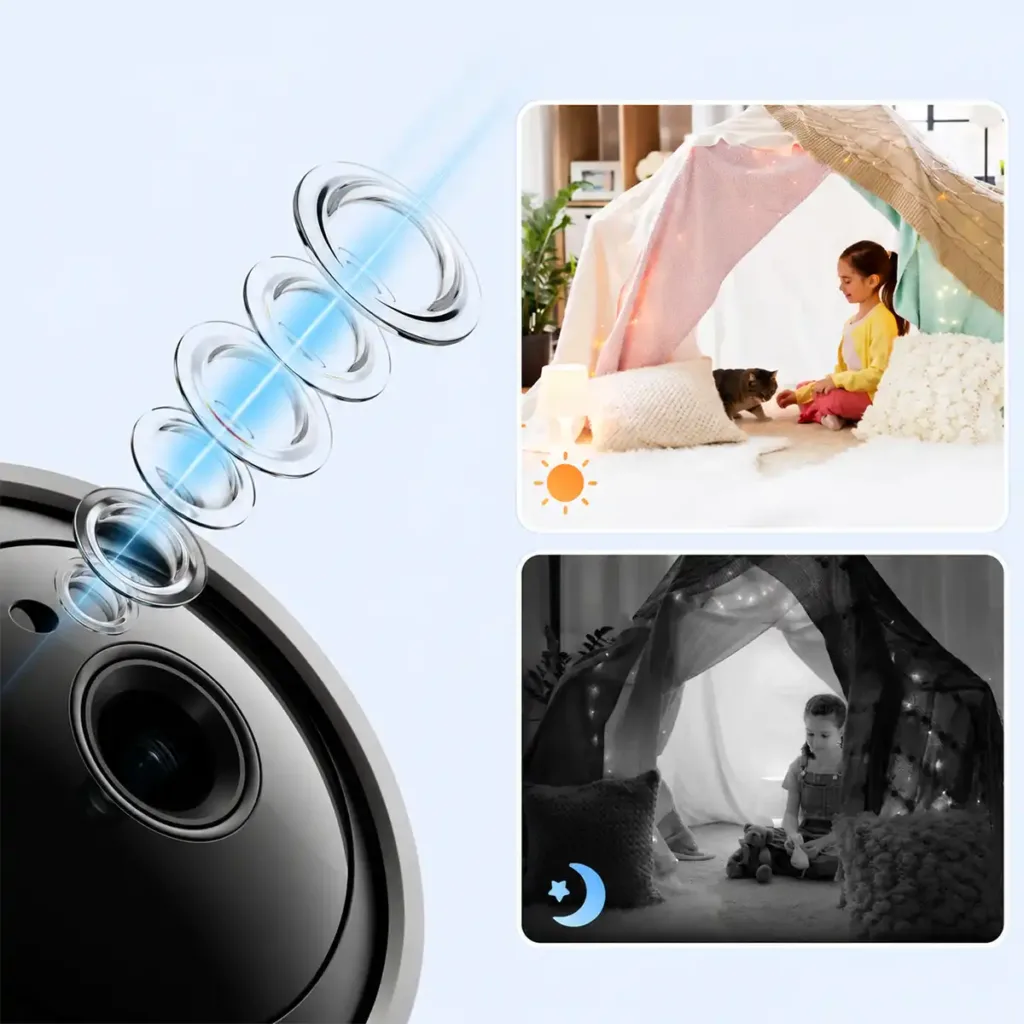 Reolink E330 (E1 Pro) 5MP WiFi PTZ IP Camera