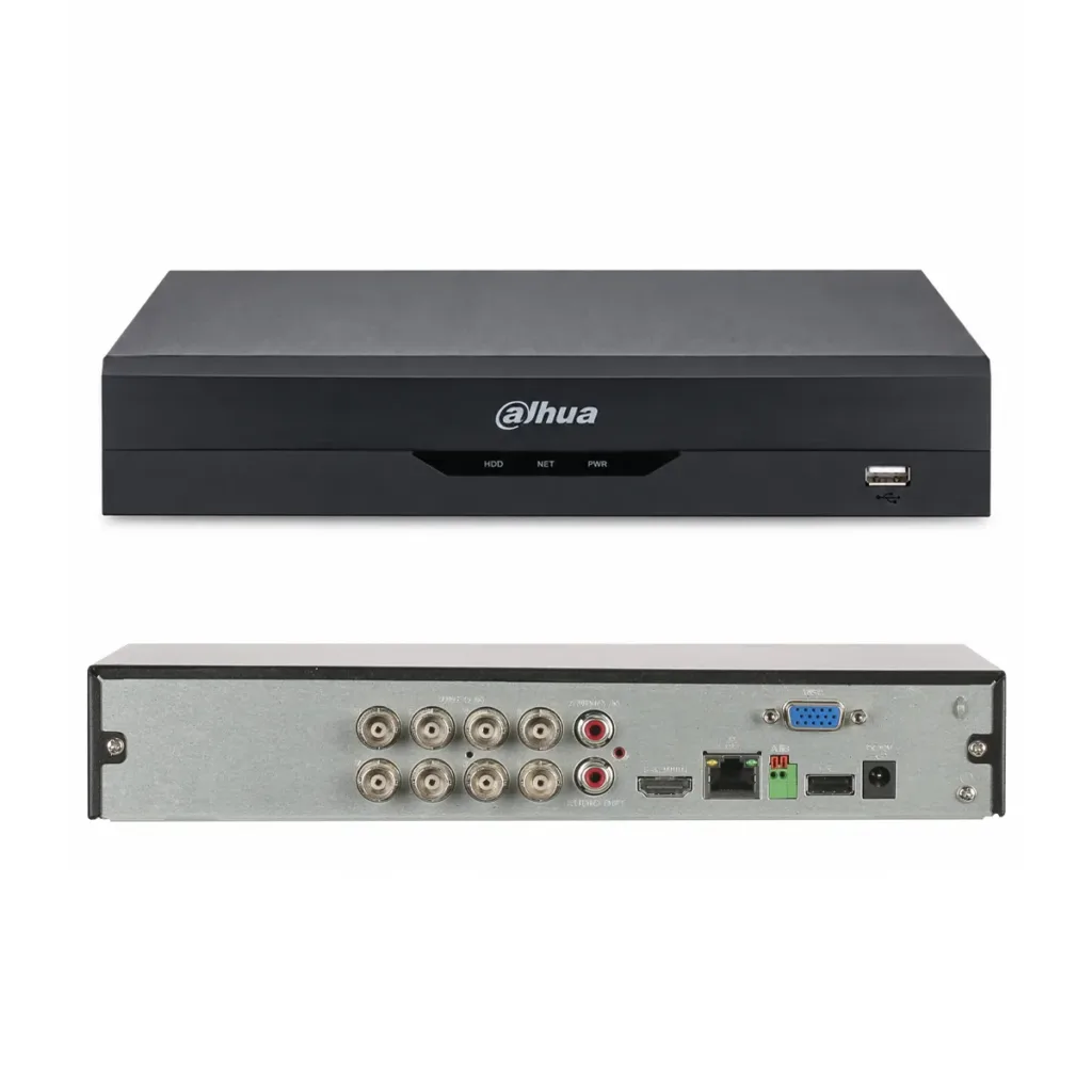 Dahua XVR5108HS-I3/T – 8-kanalni 5MP WizSense DVR s AcuPickom, SMD Plusom i dvosmjernim zvukom putem koaksijalnog kabela