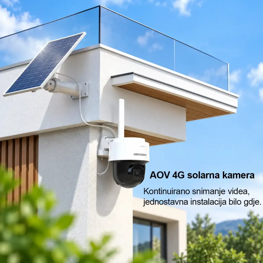 Hikvision DS-2CFSP4/4G – 4MP solarna 4G PT kamera s AOV 24/7, pametnim praćenjem i 2,8 mm objektivom