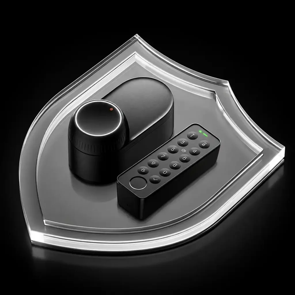 SwitchBot Lock Ultra Touch Combo EU – 3 u 1 pametna brava s otiskom prsta, dodirnom tipkovnicom i Hub Mini Matter