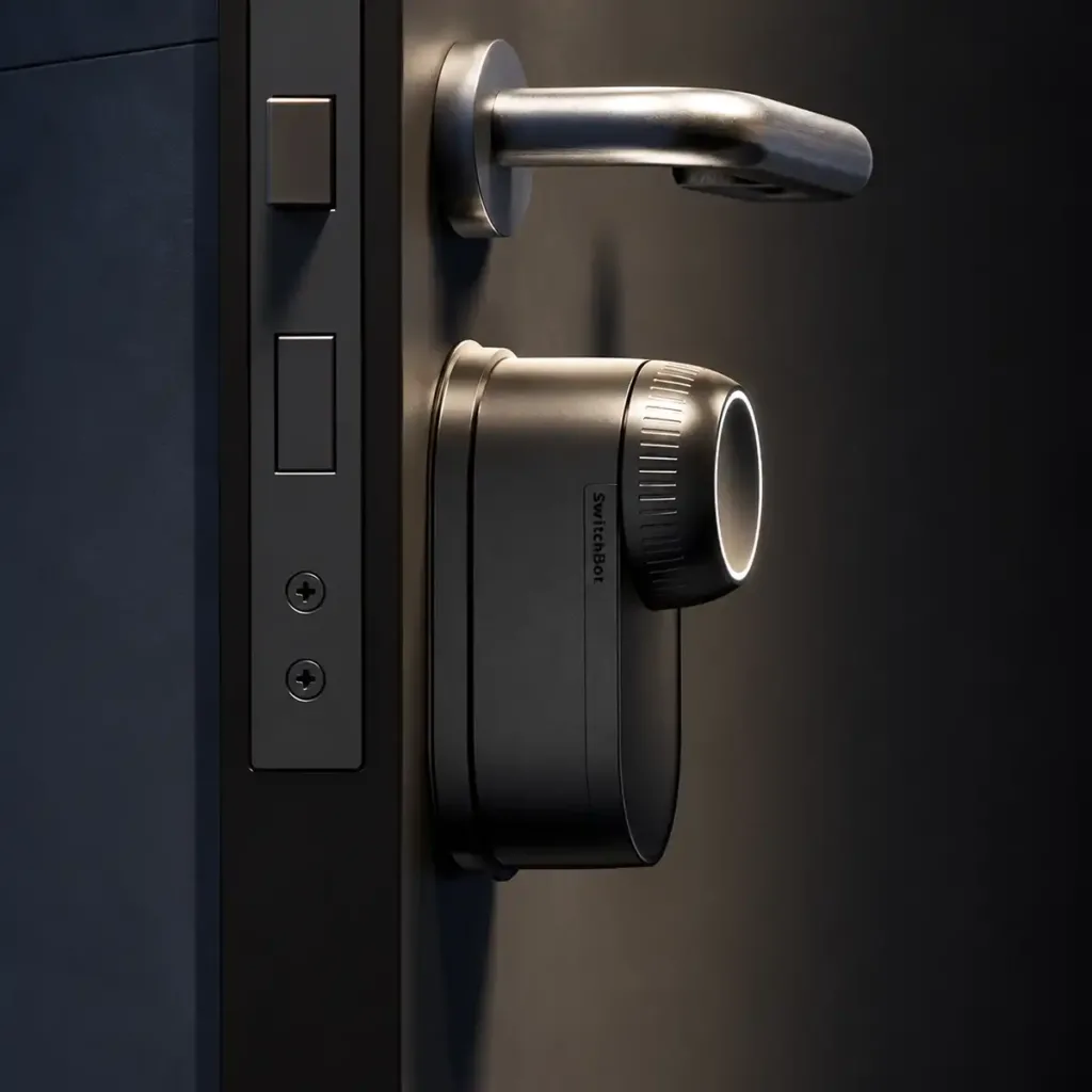 SwitchBot Lock Ultra Touch Combo EU – 3 u 1 pametna brava s otiskom prsta, dodirnom tipkovnicom i Hub Mini Matter