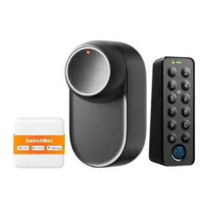 SwitchBot Lock Ultra Touch Combo EU – 3 u 1 pametna brava s otiskom prsta, dodirnom tipkovnicom i Hub Mini Matter